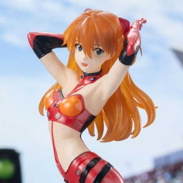 Evangelion Racing Asuka Shikinami Langley Pit Walk Luminasta Sega Pvc