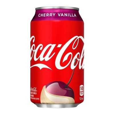 Coca Cola alla ciliegia e vaniglia