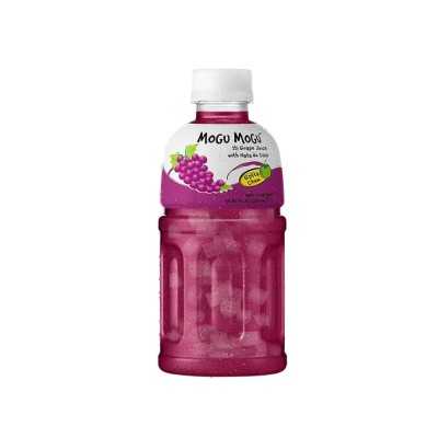 Mogu Mogu Grape 320 ml - bevanda al succo di uva 25% con nata de coco