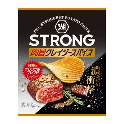 Strong Niku-uma Crazy Spice - patatine alla carne speziata