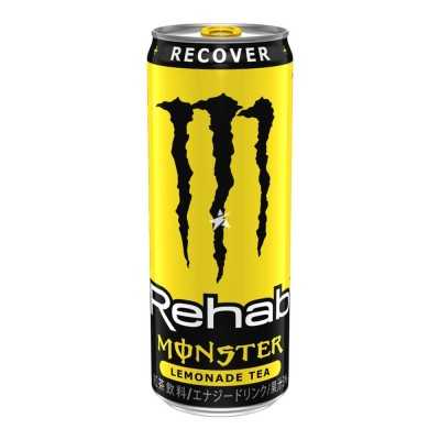 Monster energy rehab lemonade tea (tè al limone) - bevanda energetica 355 ml 