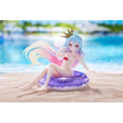 NO GAME NO LIFE - Shiro Aqua Float Girls Taito PVC Figure 10 cm