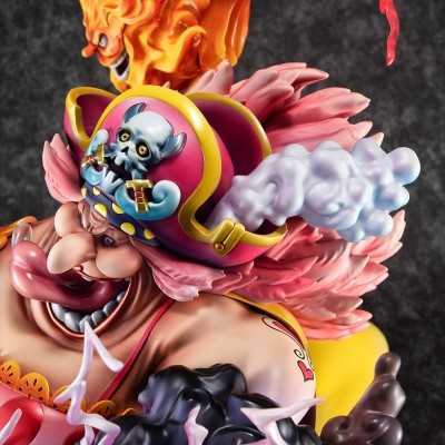 ONE PIECE - Charlotte Linlin Big Mom Napoleon Prometheus Zeus Portrait Of Pirates SA-MAXIMUM PVC Statue 36 cm