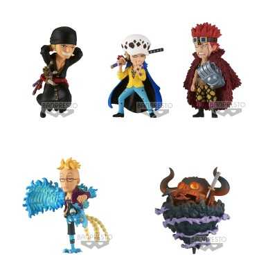 ONE PIECE - Wanokuni Onigashima World Collectable Figure vol. 4 Pacco Completo 7 cm