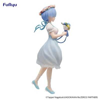 RE: ZERO - Rem Bridesmaid Trio-Try-iT Furyu PVC Figure 21 cm