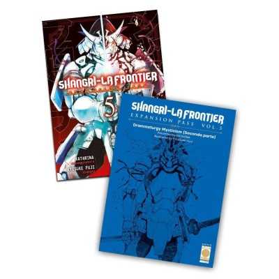 Shangri-La Frontier Vol. 5 - Expansion pass: Bundle Variant e booklet (ITA)