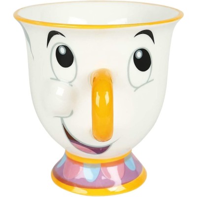 BEAUTY AND THE BEAST Ceramic Chip Mug (tazza in ceramica)