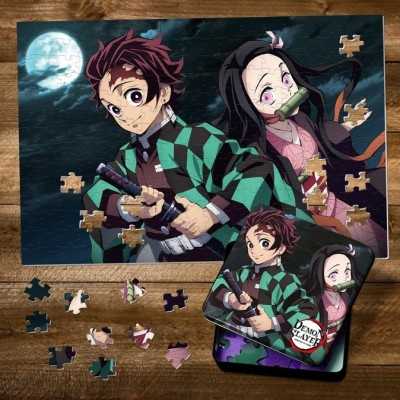 DEMON SLAYER - Tanjiro & Nezuko Kamado Puzzle 250 pezzi