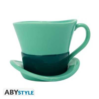 DISNEY - Alice Mad Hatter Hat Tazza 3D e piattino 270 ml