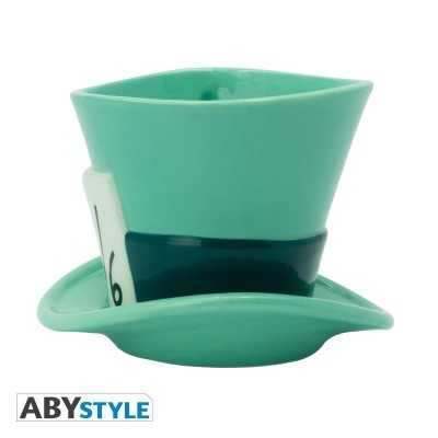 DISNEY - Alice Mad Hatter Hat Tazza 3D e piattino 270 ml