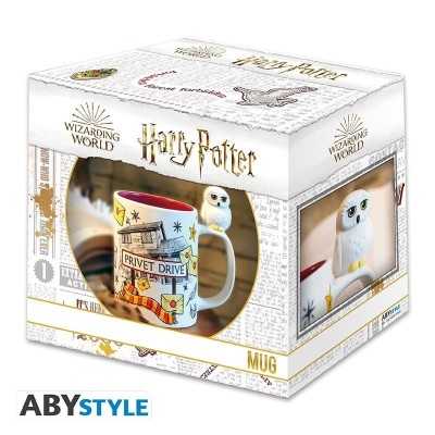 HARRY POTTER Tazza 3D Hedwig sul manico 460 ML