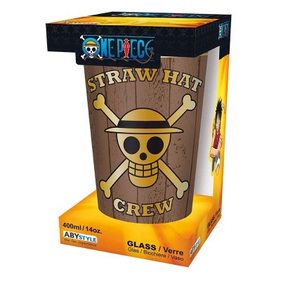 ONE PIECE - Bicchiere 400ml Skulls 