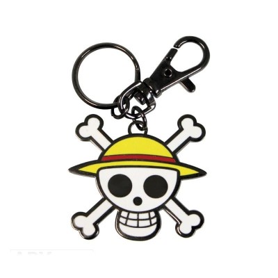 ONE PIECE - Portachiavi Monkey D. Luffy Teschio Logo