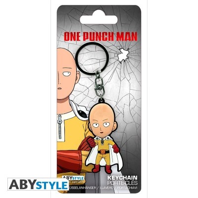 ONE PUNCH MAN - Portachiavi PVC "Saitama SD"