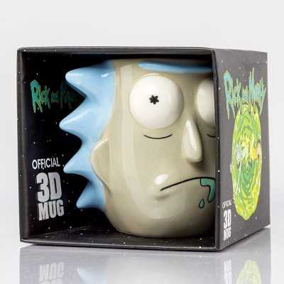 RICK AND MORTY Tazza 3D Rick Sanchez 500 ml