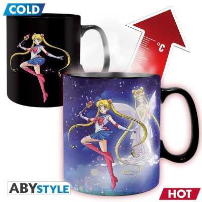 SAILOR MOON - Sailor&Chibi Tazza Heat Change 460 ml