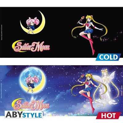 SAILOR MOON - Sailor&Chibi Tazza Heat Change 460 ml