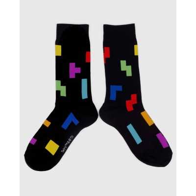 Tetris Regular Socks "Tetriminos Pattern"