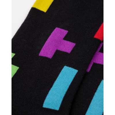 Tetris Regular Socks "Tetriminos Pattern" - Calze