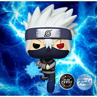 NARUTO SHIPPUDEN - Young Kakashi Hatake Chase Glow In The Dark Special Edition Funko Pop Animation 9 cm 1199