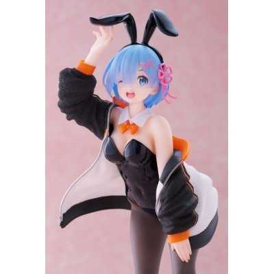 RE: Zero - Rem Jacket Bunny Ver. Coreful Taito PVC Figure 18 cm