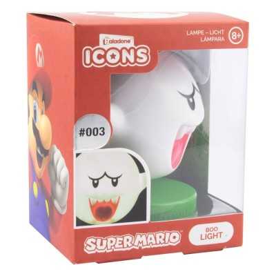 SUPER MARIO - Icon Light Boo lampada 10 cm