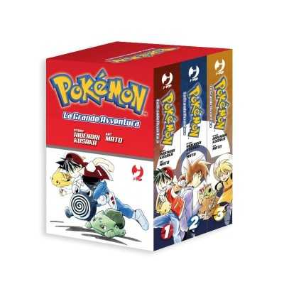 Pokémon: La Grande Avventura BOX 001 Rosso, Blu, Giallo (ITA)