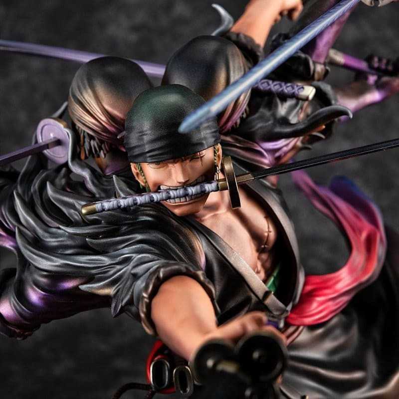 ONE PIECE - Roronoa Zoro Demon Spirit Kyuutouryuu Asura SA-Maximum  Excellent Model P.O.P Megahouse PVC Figure