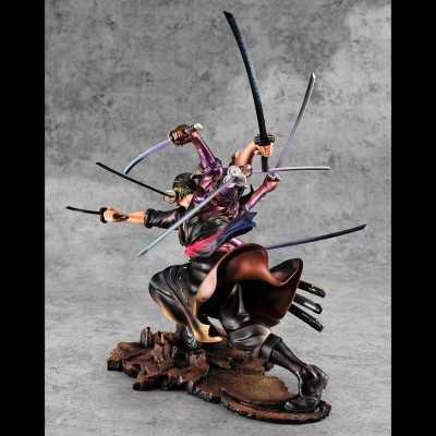 ONE PIECE - Roronoa Zoro Demon Spirit Kyuutouryuu Asura SA-Maximum Excellent Model P.O.P Megahouse PVC Figure 17 cm