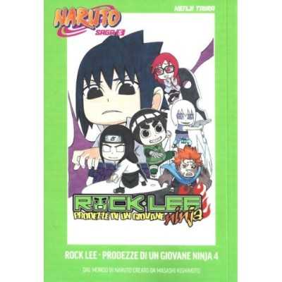 Naruto saga Vol. 5 - Naruto manga - Rock Lee, prodezze di un giovane ninja Vol. 4 (ITA)