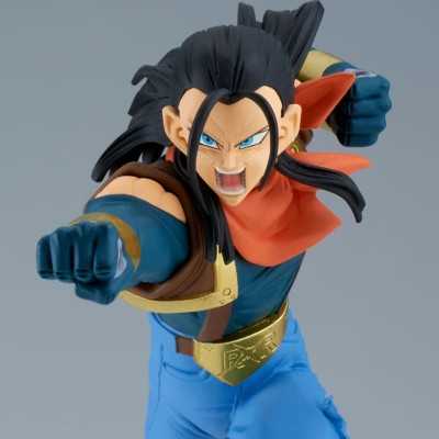 DRAGON BALL GT - Super  17 (VS Son Goku Super Saiyan) Match Makers Banpresto PVC Figure 16 cm