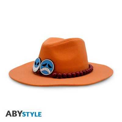 ONE PIECE - Portgas D. Ace Hat Adult Size - Replica cappello di Ace taglia adulto