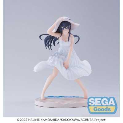 RASCAL DOES NOT DREAM OF A BUNNY GIRL SENPAI - Mai Sakurajima Summer Dress Luminasta SEGA PVC Figure 17 cm