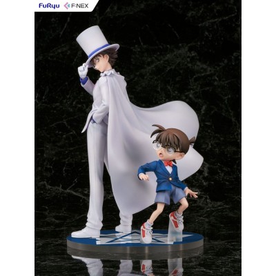 DETECTIVE CONAN - Conan Edogawa & Kid the Phantom Thief 1/7 F:NEX Furyu PVC Figure 29 cm