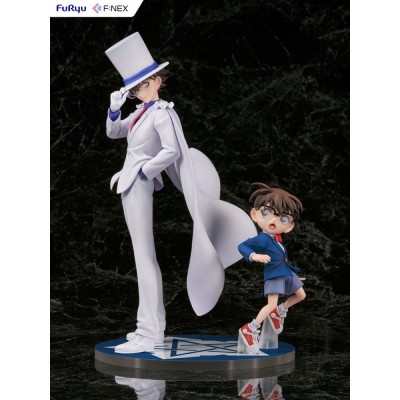 DETECTIVE CONAN - Conan Edogawa & Kid the Phantom Thief 1/7 F:NEX Furyu PVC Figure 29 cm