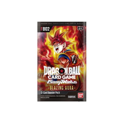 DRAGON BALL SUPER - Fusion World 02 FB-02 Blazing Aura - Single pack (ENG)