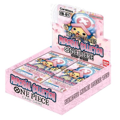 ONE PIECE CARD GAME EB-01 Extra Booster Memorial Collection - Complete box ENG (24 pack)