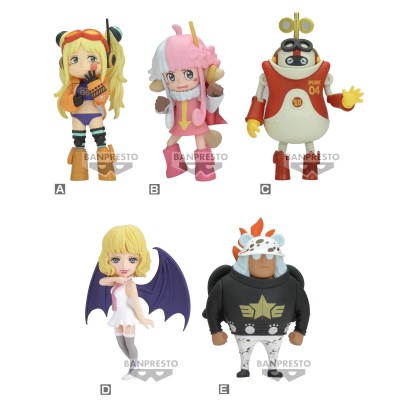 ONE PIECE - Egghead 5 World Collectable Figure Complete Pack 7 cm