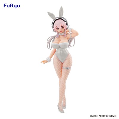 SUPER SONICO - Super Sonico Pearl White Ver. BiCute Bunnies Furyu PVC Figure 30 cm