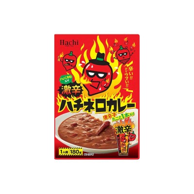 Flamin'hot Hachi-nero super spicy instant curry 180 g - curry istantaneo piccante 