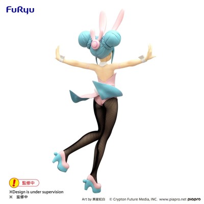 HATSUNE MIKU - Wink Pearl Pink Color Ver. BiCute Bunnies Furyu PVC Figure 30 cm