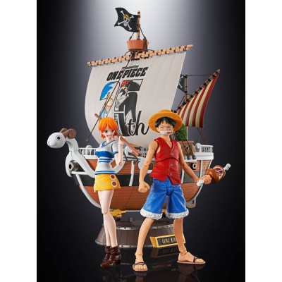 ONE PIECE - Going Merry 25th Anniversary Memorial Edition Soul of Chogokin Diecast Action Figure 28 cm