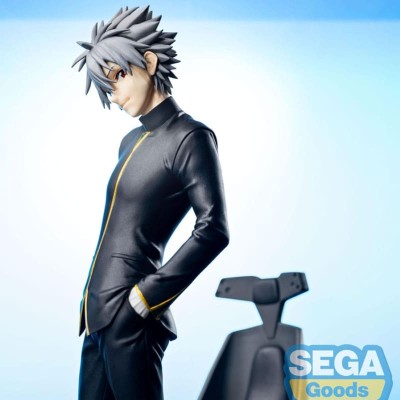 EVANGELION 3.0+1.0 Thrice Upon a Time - Kaworu Nagisa Commander Suit Ver. 2 Luminasta Sega PVC Figure 20 cm