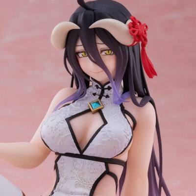 OVERLORD - Albedo Chinese Dress Ver. Desktop Cute Taito PVC Figure 13 cm