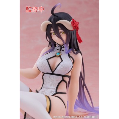 OVERLORD - Albedo Chinese Dress Ver. Desktop Cute Taito PVC Figure 13 cm