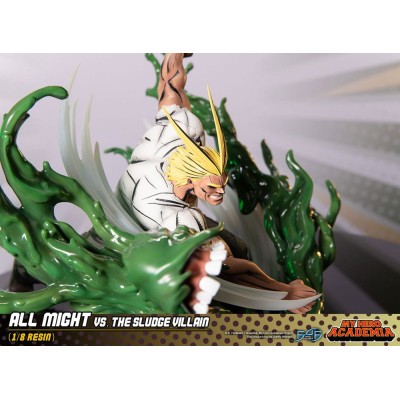 MY HERO ACADEMIA - All Might Vs. the Sludge Villain Resin Diorama First 4 Figures 30 cm