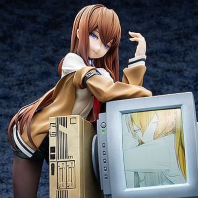 STEINS GATE - Kurisu Makise 1/7 Kadokawa PVC Figure 21 cm