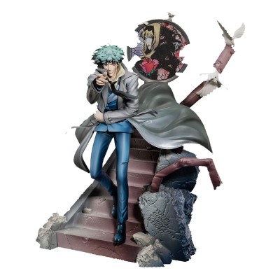 COWBOY BEPOP - 2nd GIG Spike Spiegel Daybreak MegaHouse PVC Figure27 cm