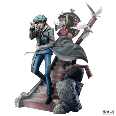 COWBOY BEPOP - 2nd GIG Spike Spiegel Daybreak MegaHouse PVC Figure27 cm