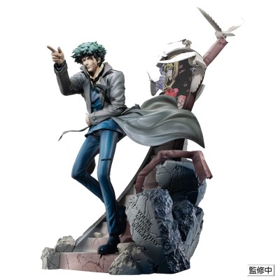 COWBOY BEPOP - 2nd GIG Spike Spiegel Daybreak MegaHouse PVC Figure27 cm